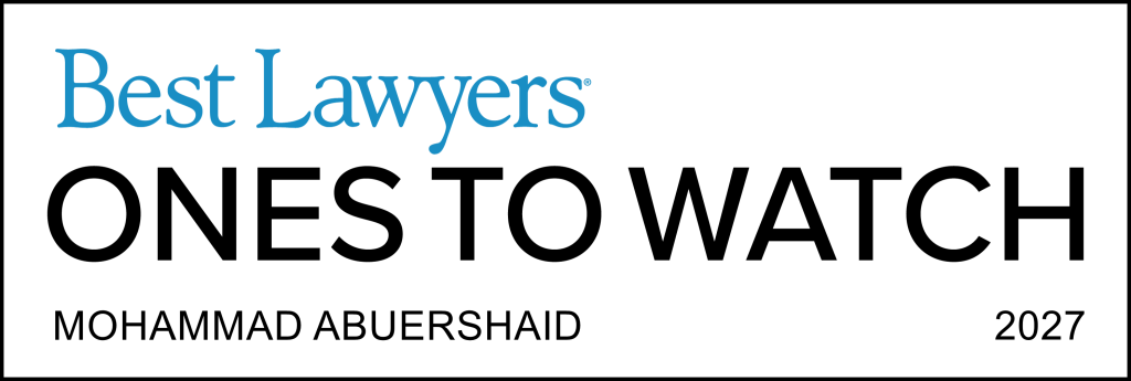 CPS Lawyers | ALL Trial Lawyers | Mohammad Abuershaid – California’s Leading Juvenile Dependency and Criminal Defense Attorney Best Lawyers Ones to Watch, Mohammad Abuershaid, 2027